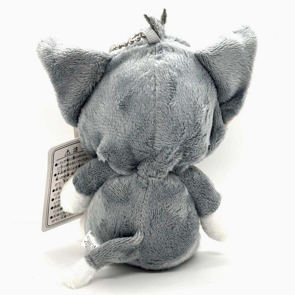 Sekiguchi Monchhichi x Tom & Jerry - TOM Bag Charm, Pendant, Plush Toy - New - Picture 2 of 6